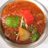 アーンドラマトンカレー/Andhra Mutton Curry（南インドエスニックレストランエローラパレス洗足池）