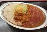 激辛カレーモツライス 中(にんにくモツライス 本店)