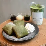 人気No.2【おすすめ濃厚セット】抹茶ベニエ のお茶ラテセット（MELTIM TOKYO）