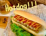 ホットドックセット（Brixe cafe＆bar）