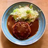 ハンバーグ定食（お食事処 二葉屋）