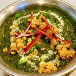 キーマサグカレー /saag keema curry（アジアン レストラン マナスル）