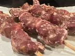 炭焼き砂肝串焼き（友ん家 女子大小路店）
