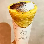 クリームブリュレ チョコソース（19時のGohoubi 鳴尾店）
