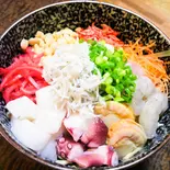シーフード山芋（町のお好み焼き屋さん）