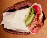 チキンアボカドケバブラップ Chicken Avocado Kebab Wrap(トルコケバブ ビリヤニハウスTurkish Kebab Biryani House)