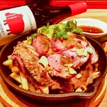 肩ロース熟成ステーキ（豚農家直営肉バル BooBooキッチン）
