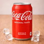 コカ・コーラ(こんなにデカいサンドイッチは反則だ)