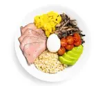 プロテインラボ(ビーフ) ～美しく痩せる～ 540kcal タンパク質:34g 脂質:25g 糖質:44g（プロテインラボ 大阪 PROTEINLAB. OSAKA）