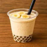 バナナラッシータピオカ Banana Lassi Tapioca（メハマンカレー＆ケバブ）