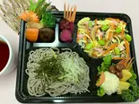 涼味ざるそばと彩りちらし寿司御膳（グランウエルネス中島公園）