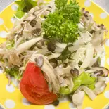 きのこサラダ/Mushroom Salad（インド料理シータラ）