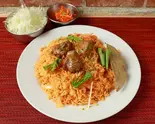 マトンビリヤニ Lamb Biryani(インドカレーダルビッシュ)