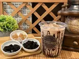 チョコミルクティー（Taiwan＆Vietnam Cafe BLACK BREW 玉造駅前店）