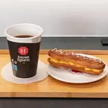 濃厚カスタードエクレール べーシックドリンクセット（MICHAEL CLAVIS）