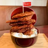 ソースカツ丼(チキン) 特盛（ソースカツ丼カフェ エチゼン）