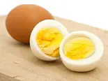 ゆで卵(2つ)Boiled egg(2Pieces)（シンジョントッポッキ新大久保店）