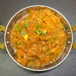 貝柱チリーカレー khaibasira chilly（ネパールインド料理ゴルカ 本陣店）