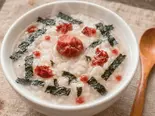 160kcal ほぐし梅と香ばし海苔のやさしい滋養粥 梅干トッピング付（風邪・胃腸炎の回復に お粥小屋 健康お粥専門店）