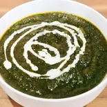 ほうれん草パニール/Sag Paneer（FORK ＆ FIRE DININGBAR）