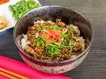 肉飯(肉ちゃんうどん御笠川店)