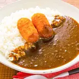クリームコロッケカレー(KINGカツカレー屋 名古屋店)