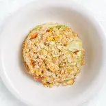 レタス入り牛肉チャーハン Beef & Lettuce Fried Rice(小星星餃子酒場)
