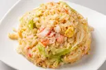 カニとレタスチャーハン(チャーハンるつぼ)