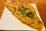 Nepalese Omelet ネパール風オムレツ（NEPAL RESTAURANT RAJ）