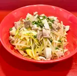 豚ねぎもやし（横浜家系ラーメン赤家聖蹟桜ヶ丘店）
