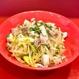 豚ねぎもやし（横浜家系ラーメン 赤家 上板橋店）