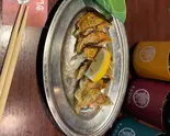 海鮮ニラ塩餃子5個入り（餃子のニシヤ）
