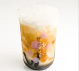 黒糖グラスゼリーミルク Brown Sugar Grass Jelly Milk（龍翔堂 上野店）