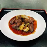 ネギレバー炒め(焼肉居酒屋シンゴル亭)