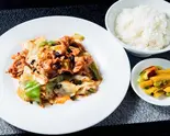 回鍋肉ランチセット（麻辣王豆腐）