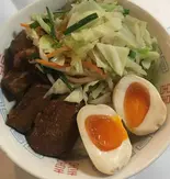 角煮かけご飯（台湾伝統料理 秀玉 シュウギョク）