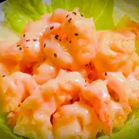 エビのマヨネース風味【沙律蝦仁】(中国東北家郷料理永利 豊洲駅前店(1号店))