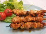 ももにんにく串（鳥喜チェーン松江店）