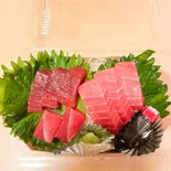 まぐろの刺身(赤身と中トロ)（いちにち一膳）