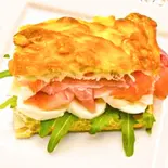 Panino Cured Ham パニーノ 生ハム（CAFFE PASCUCCI 三宮店）