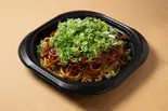 肉玉うどん+イカ天・ネギトッピング（広島お好み焼 ごんちゃん）