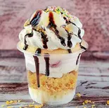 バナナチョコパフェ Banana Chocolate Parfait（Hawaiiアサイーボウル 栄養満点 fruit acai bowl 竹ノ塚店）