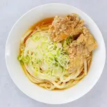 大盛り特製ザンギうどん (冷)(麺や 日木うどん 大通店)