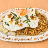 焼きそば玉子のせ(小)（お好み焼きなかの）