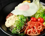全のせネギ塩だれハンバーグ（GRILLハンバーグキッチン森山）