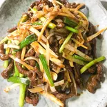 和牛肉の細切り山椒特製辛ソース炒め（瑞京）