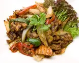 鶏肉のチリペースト炒め（オリエンタルデリ白金店）