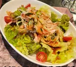 ささみのヘルシー梅肉サラダ（串カツ創作料理いこ平野店）