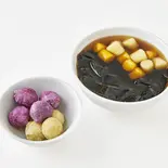 仙草+地瓜球(QQボール)（台湾スイーツ 台湾九份芋圓 高田馬場店）