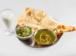 ほうれん草カレーセット Hourensou Curry Set(ハムロレストロ)